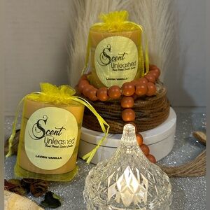 LAVISH VANILLA (MEXICAN), SCENTED UNLEASHED LLC SCENTED CANDLES